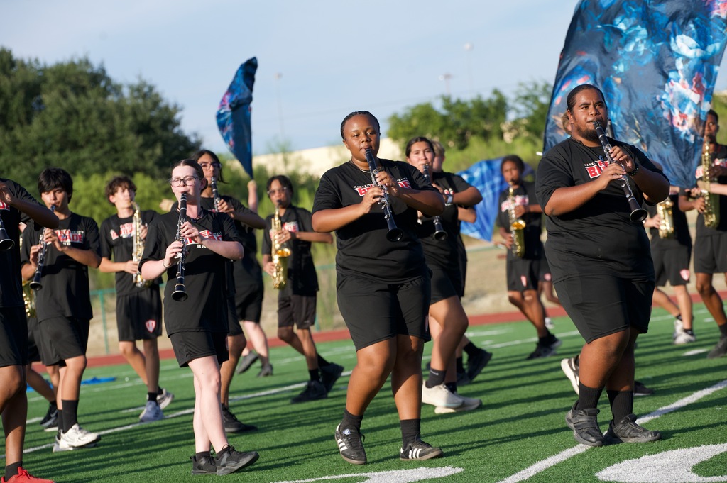 HH Red Brigade Band at Hood Stadium