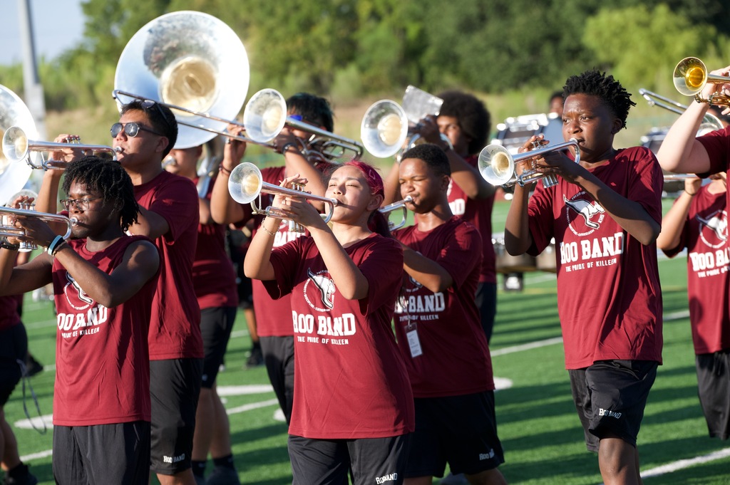 KHS Roo Band at Hood Stadium