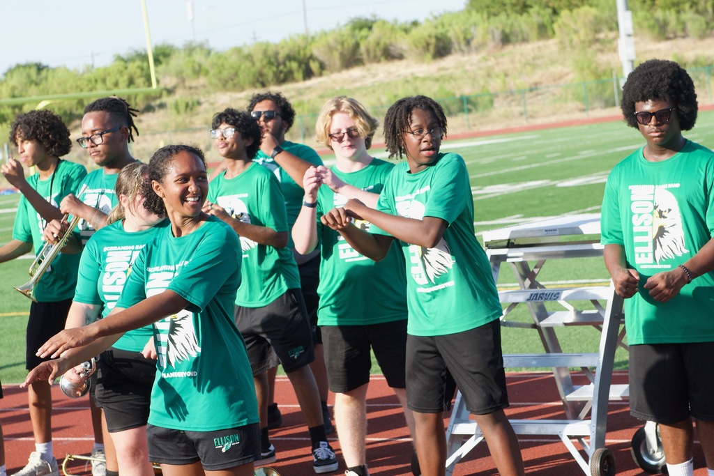 Ellison band at Hood Stadium