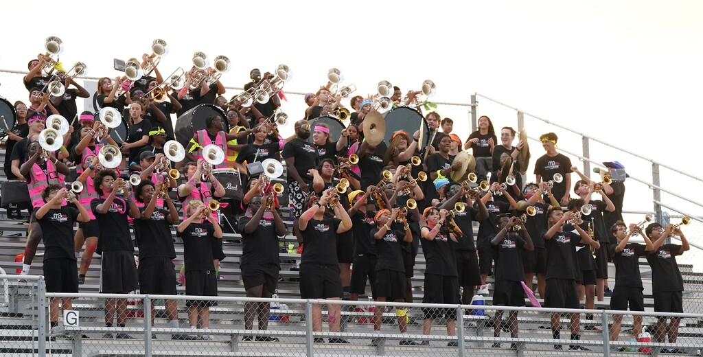 Chaparral band at Searles Stadium Friday