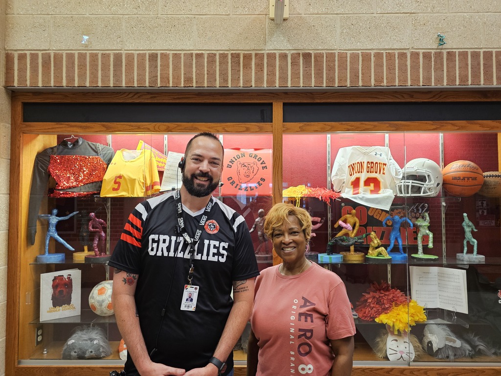 Mr. Hess with Brenda Cooper from Mon'Amie Caribbean Ice