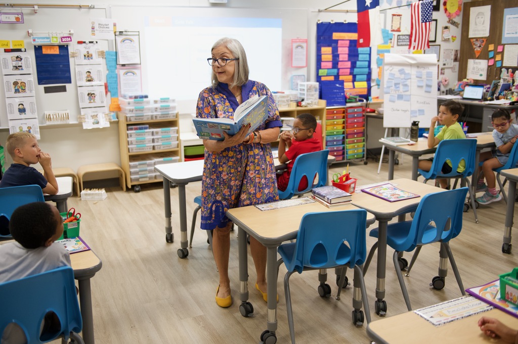 Grandparents Day at Maude Moore Wood ES