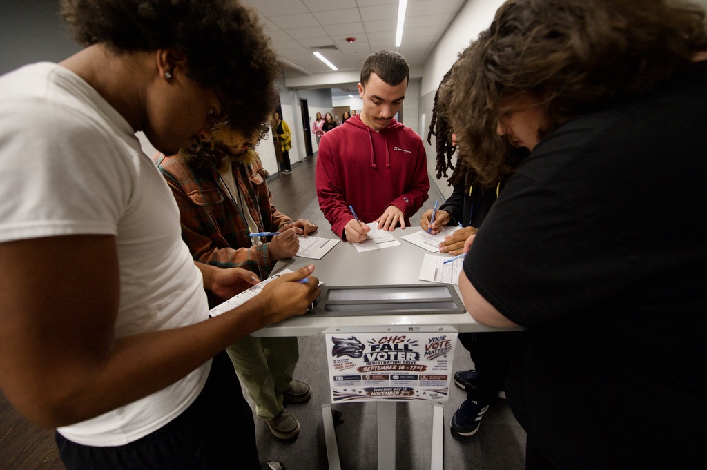 Voter registration effort at CHS 2026