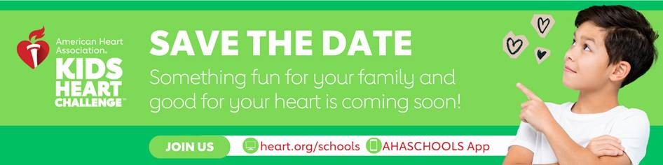 Save the Date for Kid's Heart Challenge