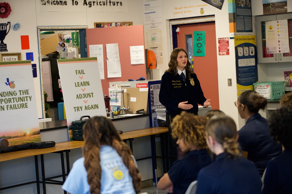FFA leadership workshop at Shoemaker HS 2026