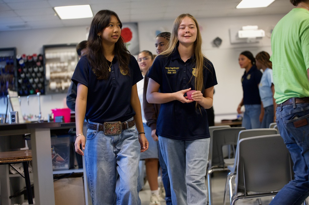 FFA leadership workshop at Shoemaker HS 2026