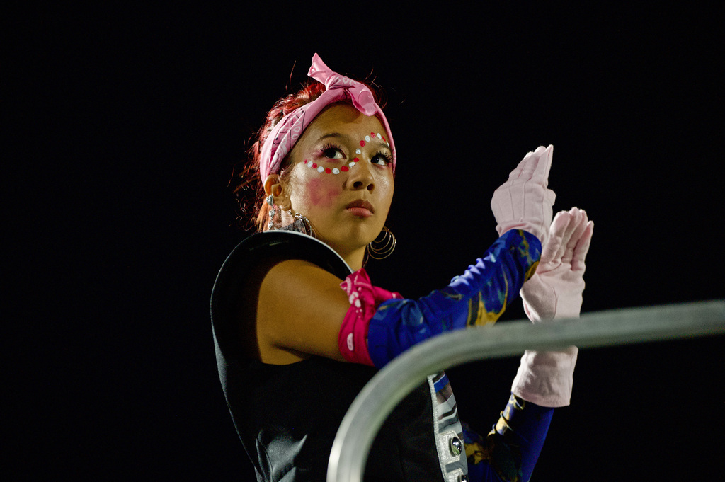 SHS Wolfpack Band drum major