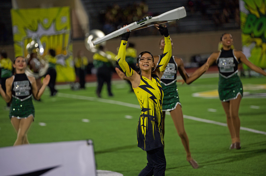 EHS Excalibur color guard