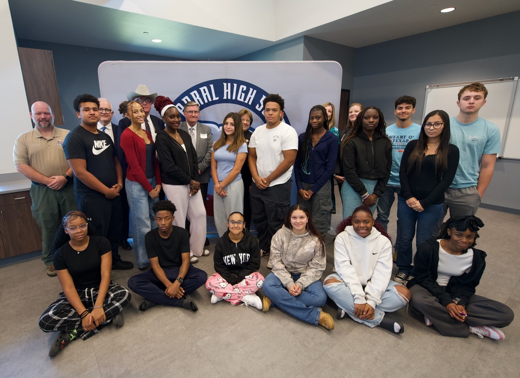 Chaparral HS law enforcement students
