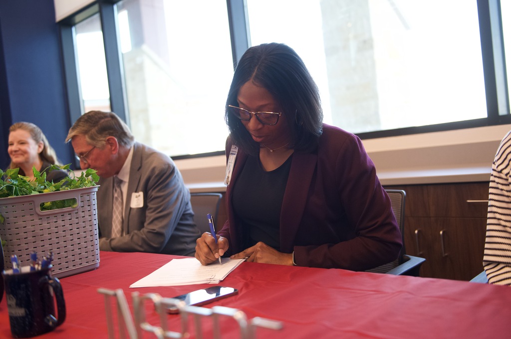 Jailer certification signing ceremony at CHS