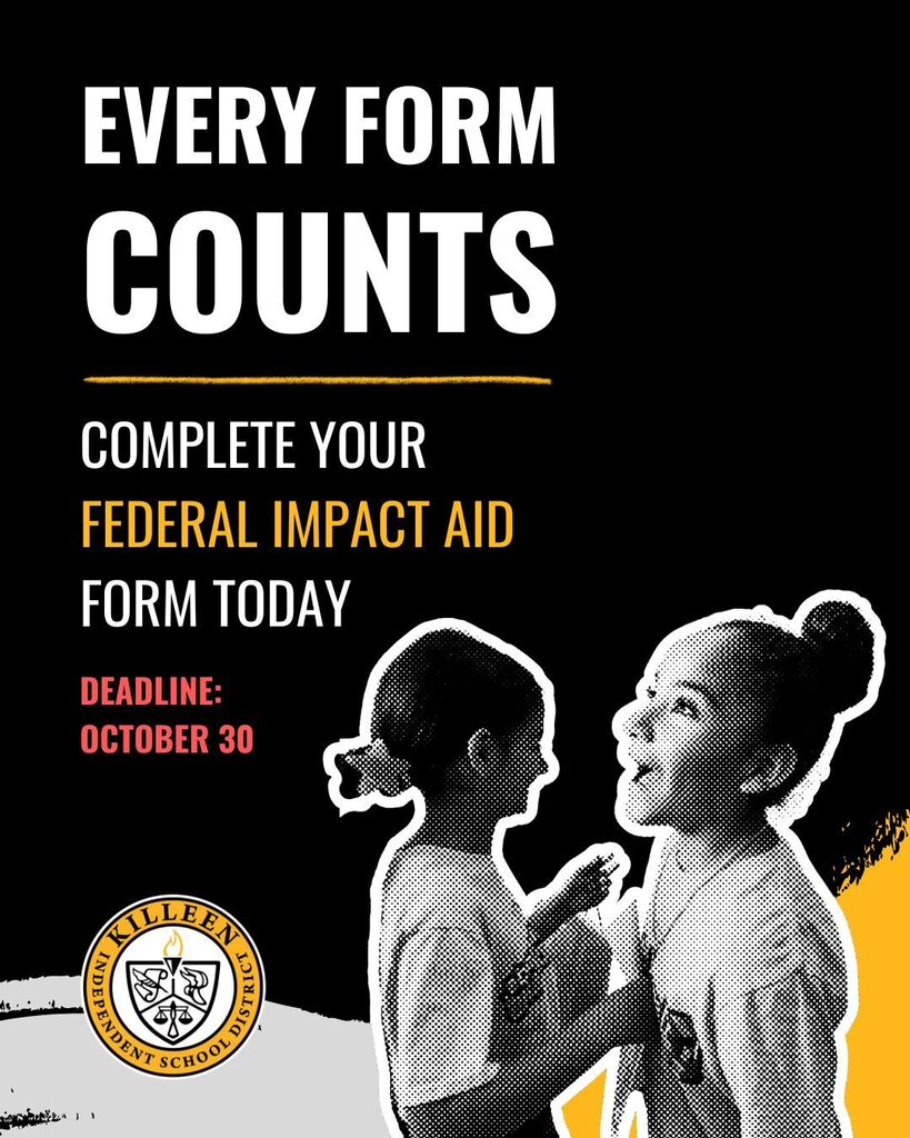 complete your federal impact aid form today deadline october 30