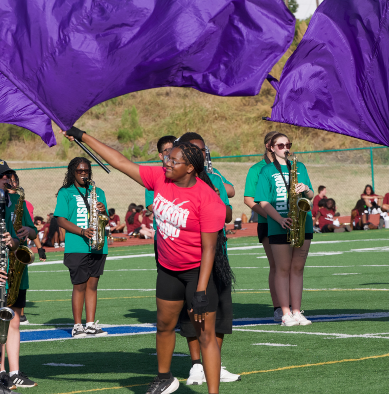 EHS Screaming Eagle Band at Hood Stadium