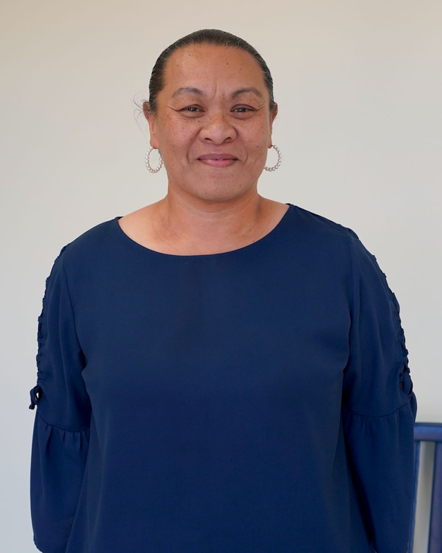 woman smiling at the camera