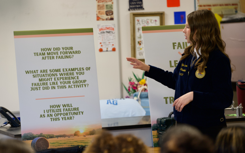 FFA workshop at SHS