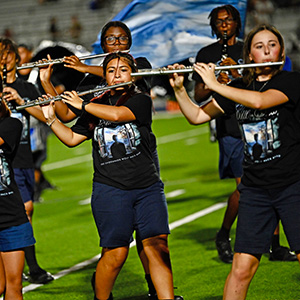 SHS band halftime show