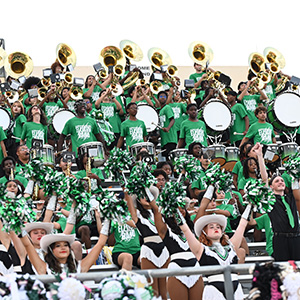 Ellison band cheers