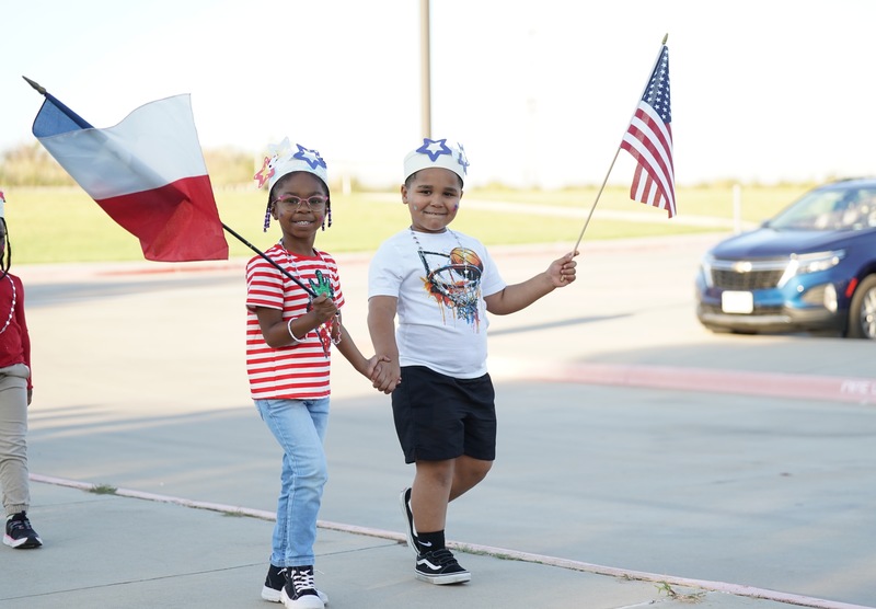 Reeces Creek students in Freedom walk