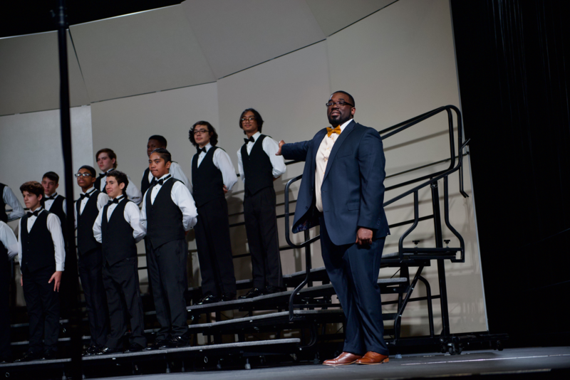 Patterson MS choir at 2020 TMEA