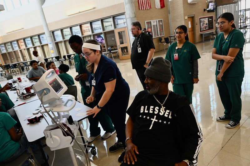 Career Center medical screening