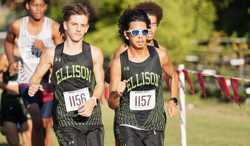 Eagles runners in the sun