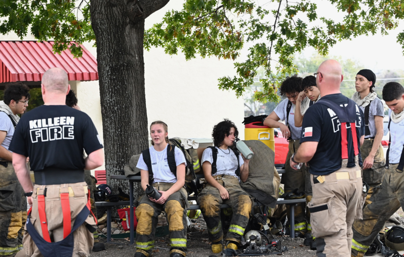 KISD firefighter cadets