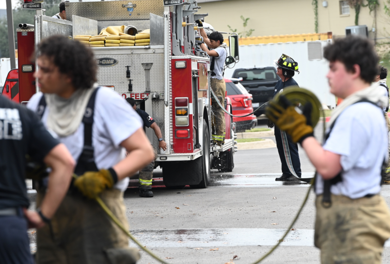 KISD firefighter cadets