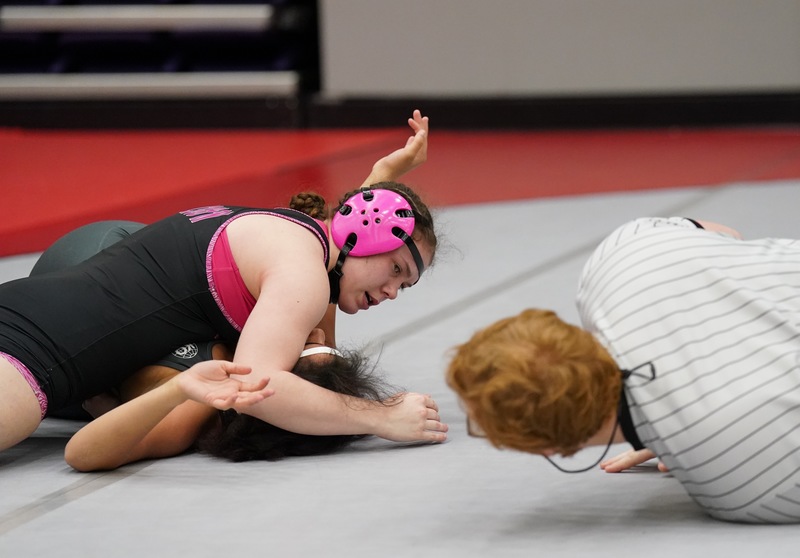 EHS wrestler wins at District