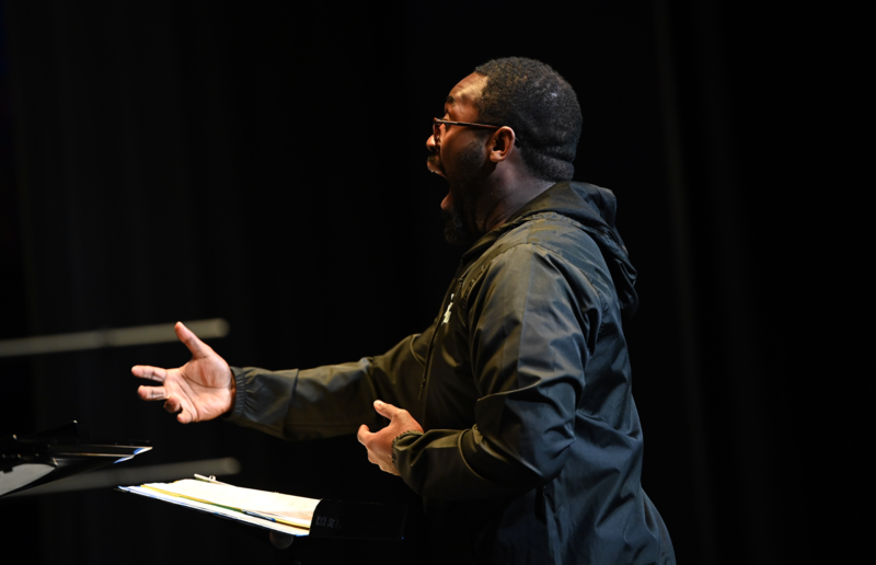 CH Choir Director Gerald Nicholas