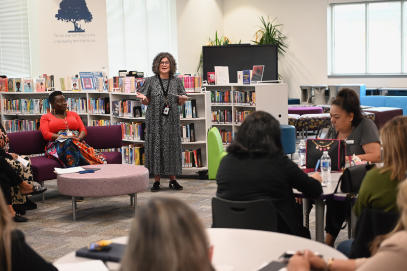 Literacy grant site visit