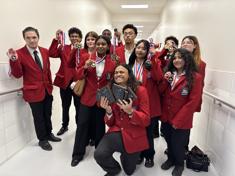 Skills USA audio visual team