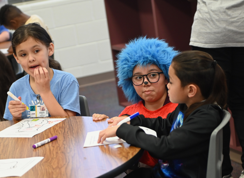 Seuss lessons at Iduma ES 2026