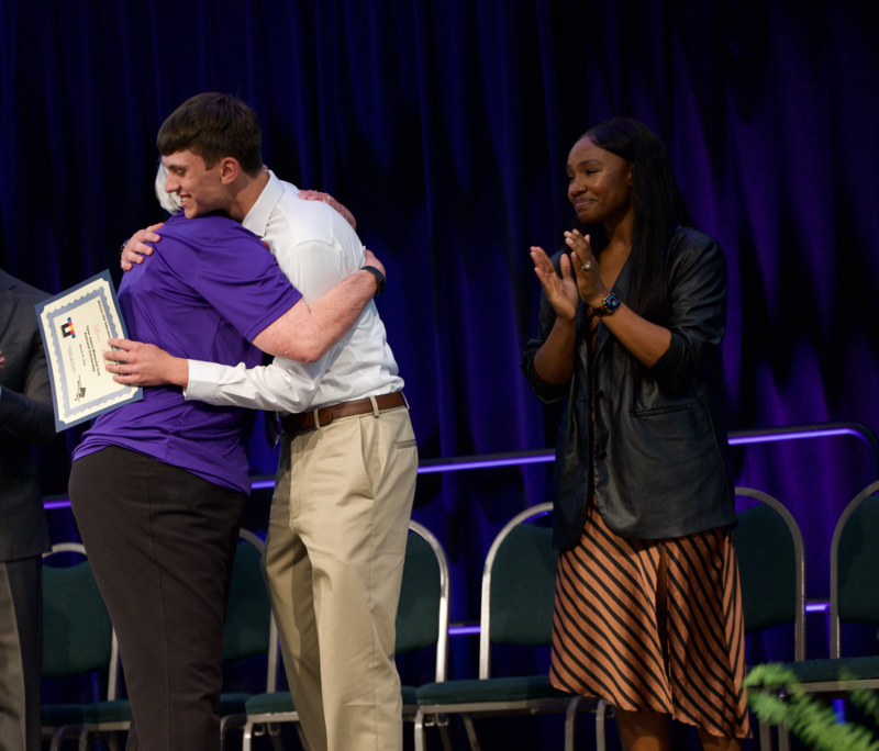 Scholarship recipient Lane Widacki