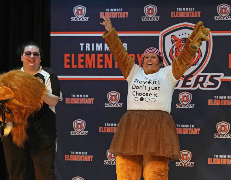 Trimmier STAAR rally