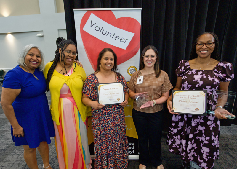 Top volunteer high school CHS