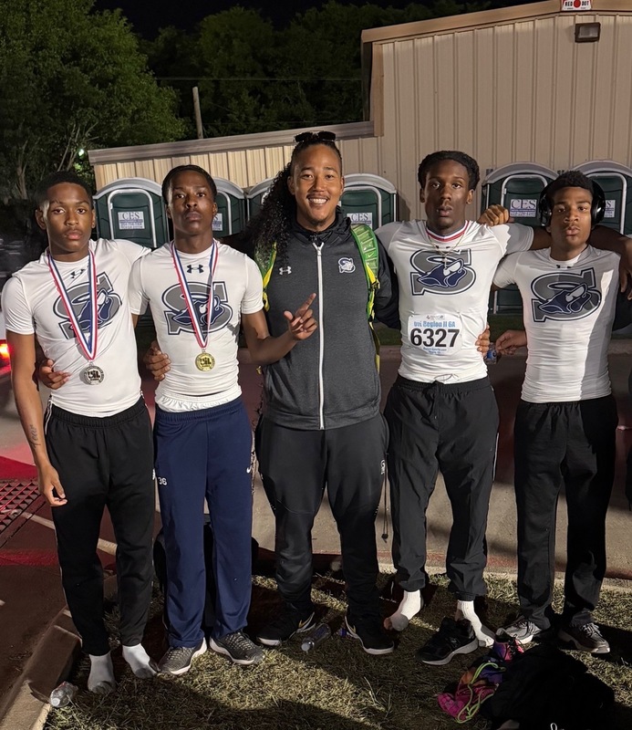 SHS 4x400 relay team