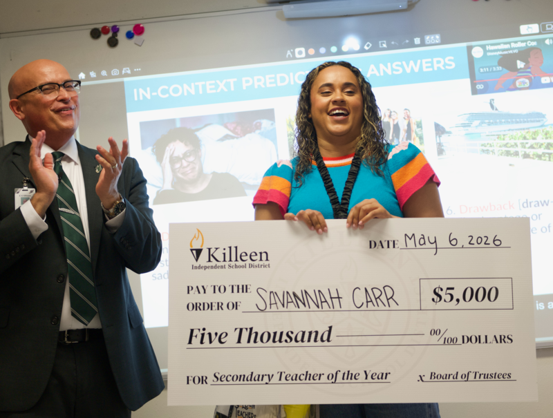 Secondary teacher of the year 2026