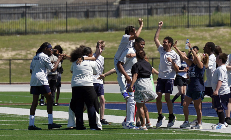 SHS Lifer Skills Soccer Celebration