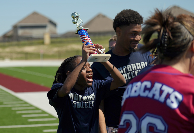 CHS trophy celebration Life Skills Soccer
