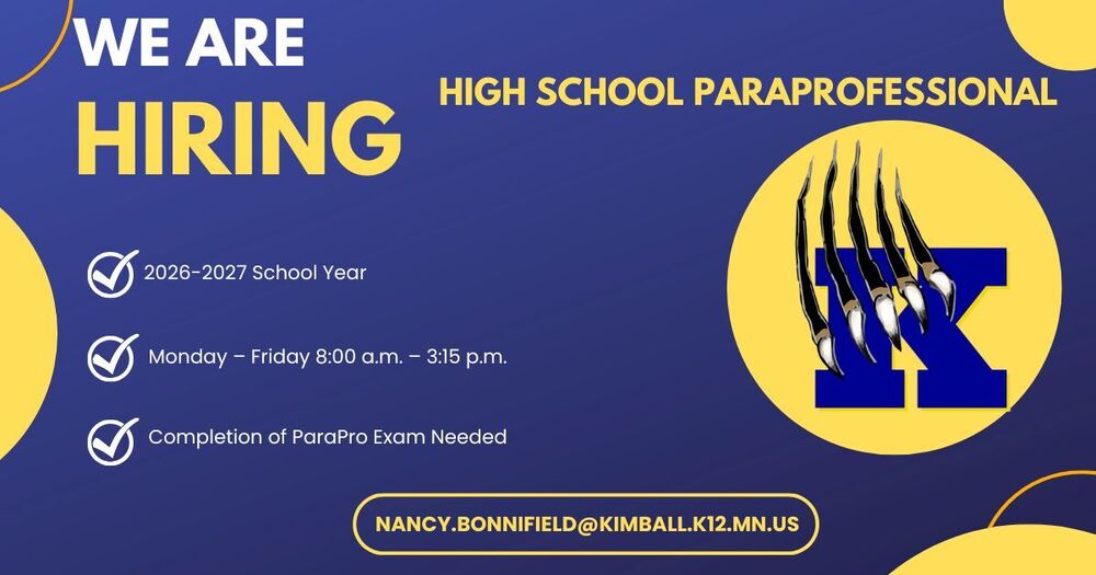 High School Paraprofessional