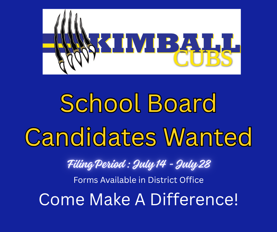 School Board Election Filing Period