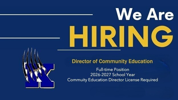 2026-2027 Director of Community Education