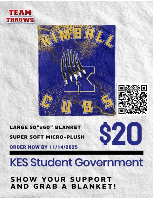 blanket image with fundraiser info