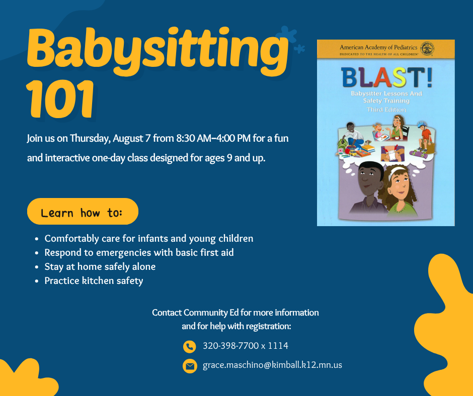 Babysitting 101 on 7/7