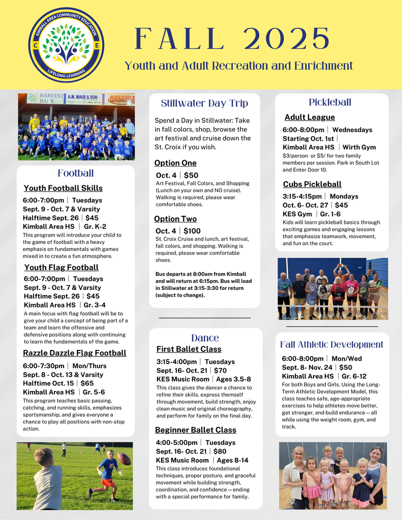 Fall Rec and Enrichment