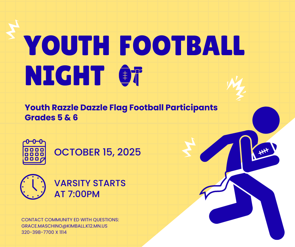 Youth Football Night Grades 5-6