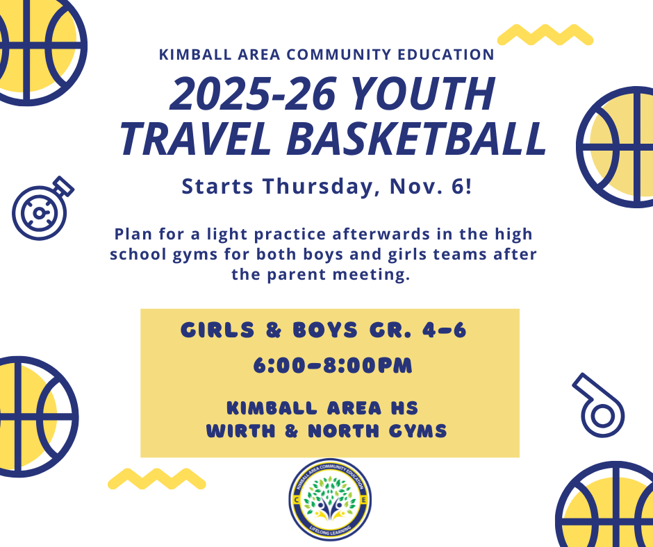 Youth Basketball Starts Nov. 6