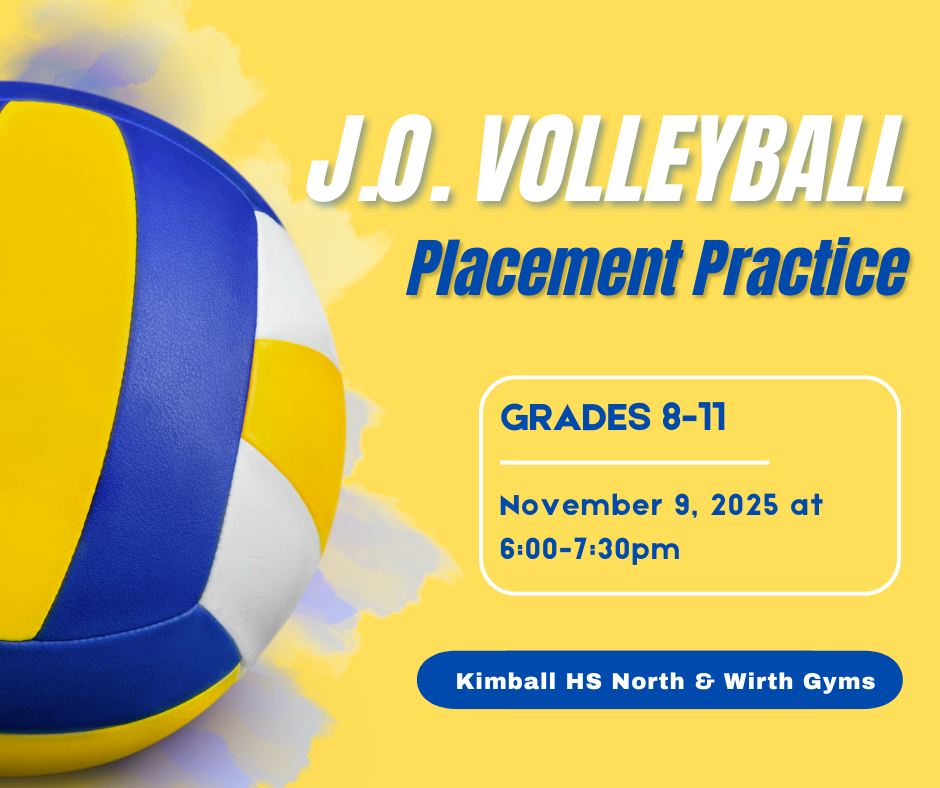 JO Volleyball Placement Practice