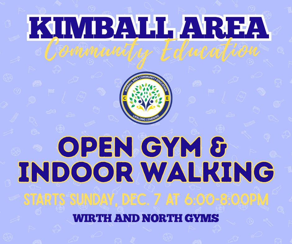 Open Gym Starts 12/7