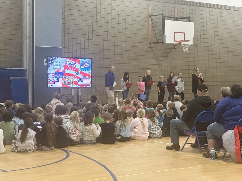 student government giving presentation