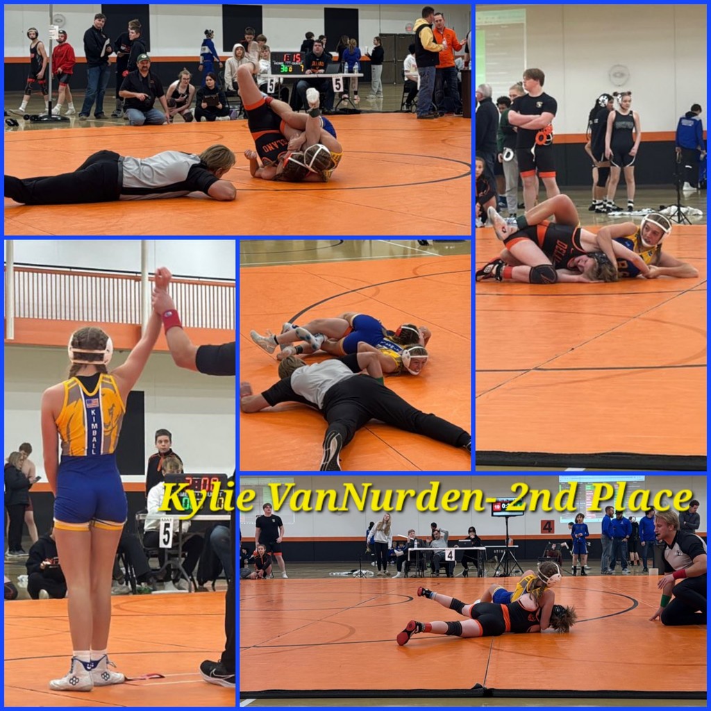 Kylie VanNurden - 2nd place 